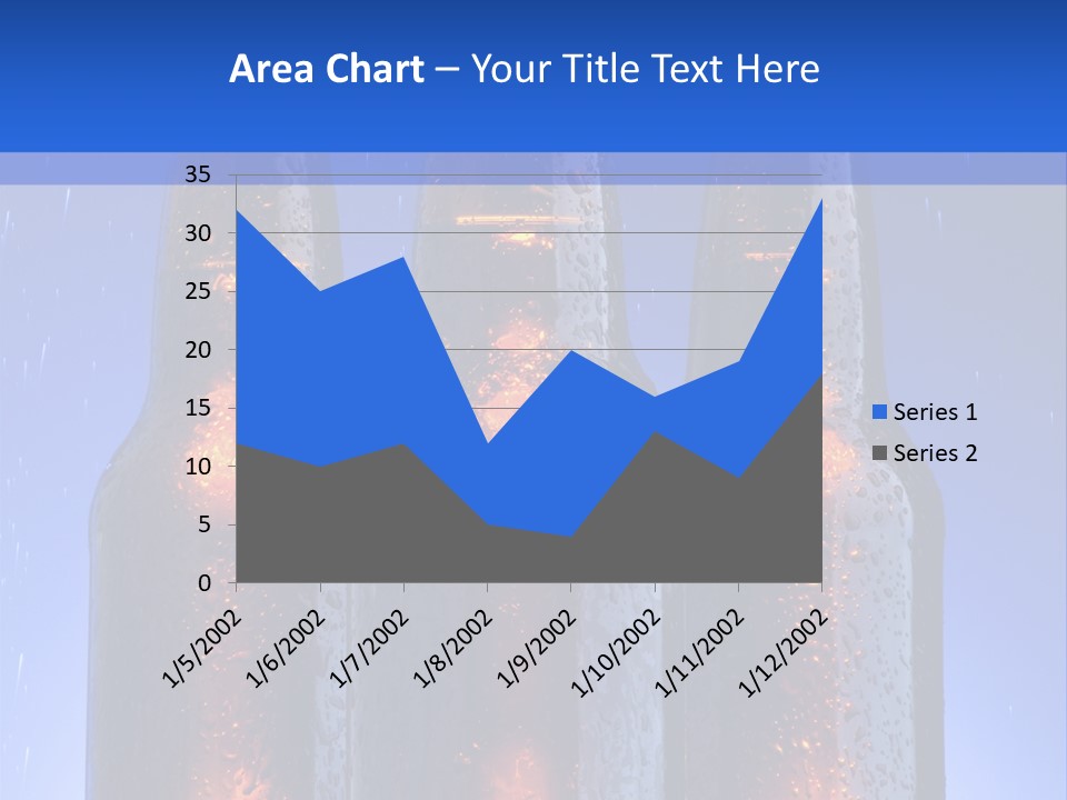 Alcohol Refreshment Dark PowerPoint Template