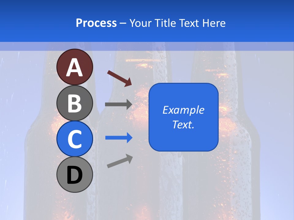 Alcohol Refreshment Dark PowerPoint Template