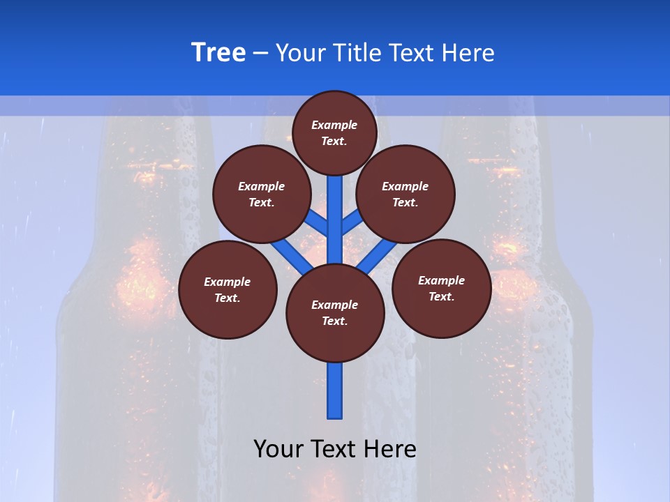 Alcohol Refreshment Dark PowerPoint Template