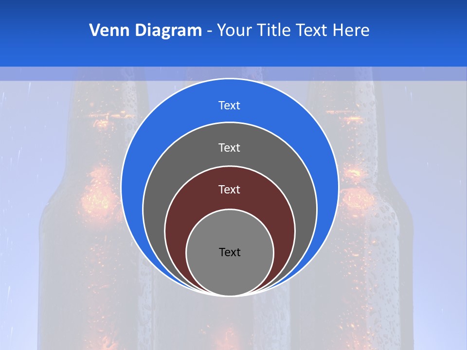 Alcohol Refreshment Dark PowerPoint Template