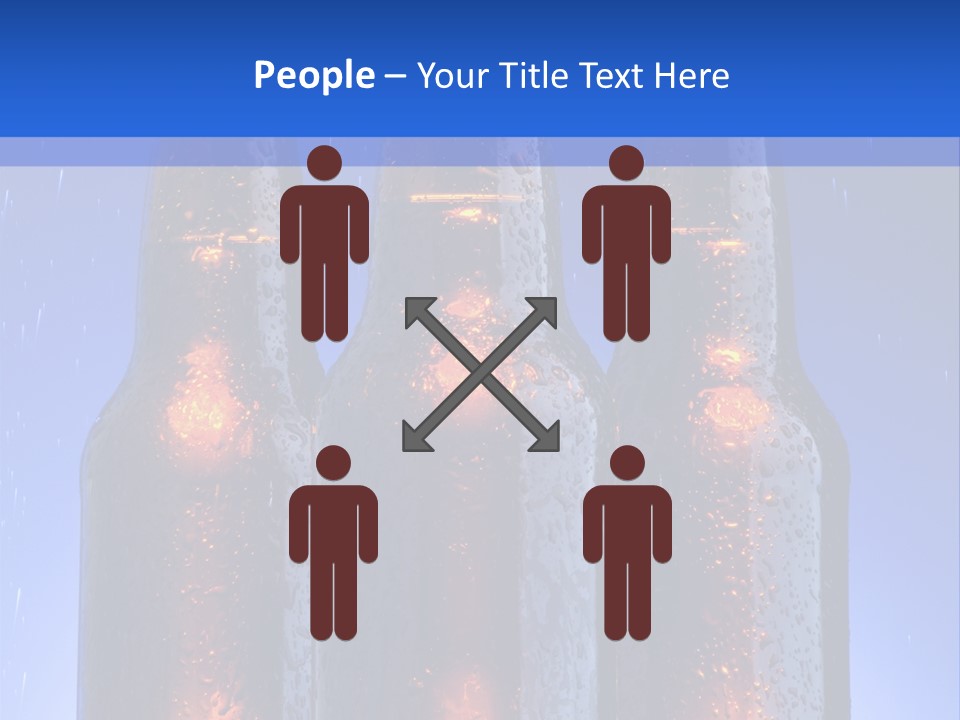 Alcohol Refreshment Dark PowerPoint Template