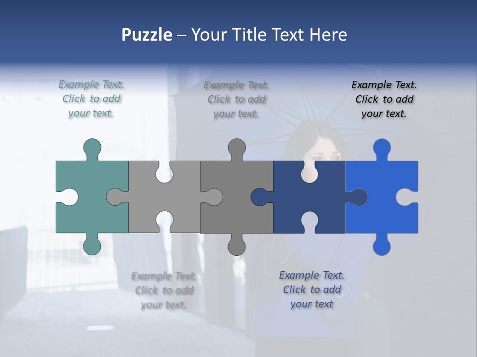 Style Casual Female PowerPoint Template