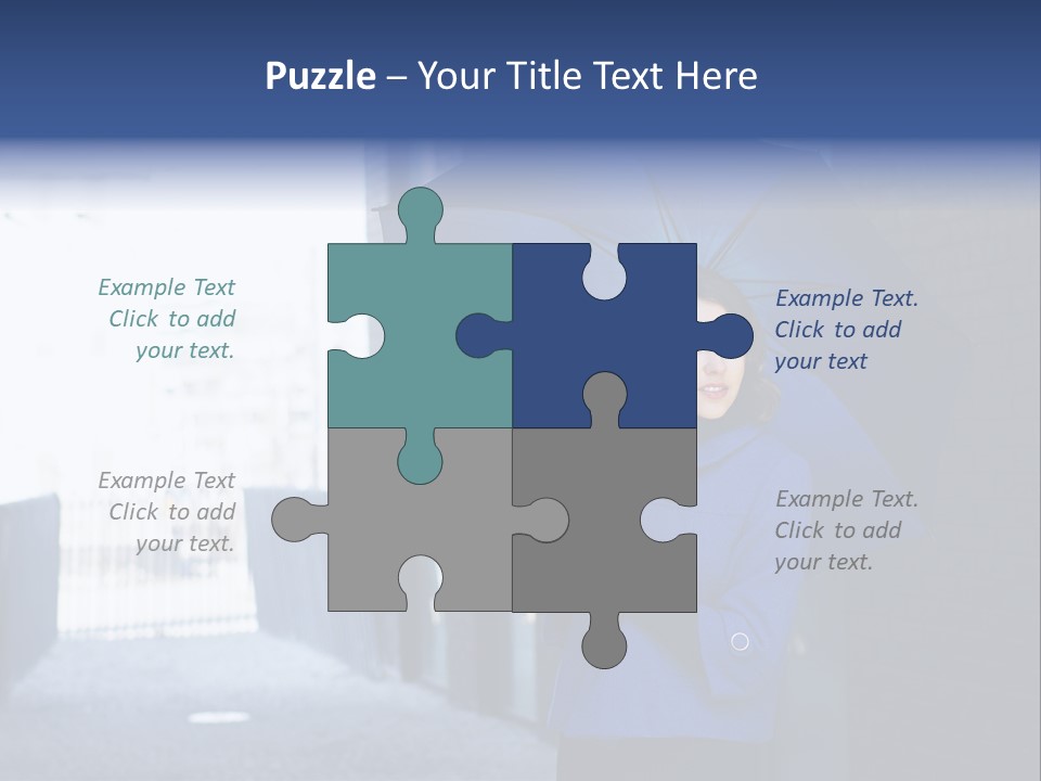 Style Casual Female PowerPoint Template