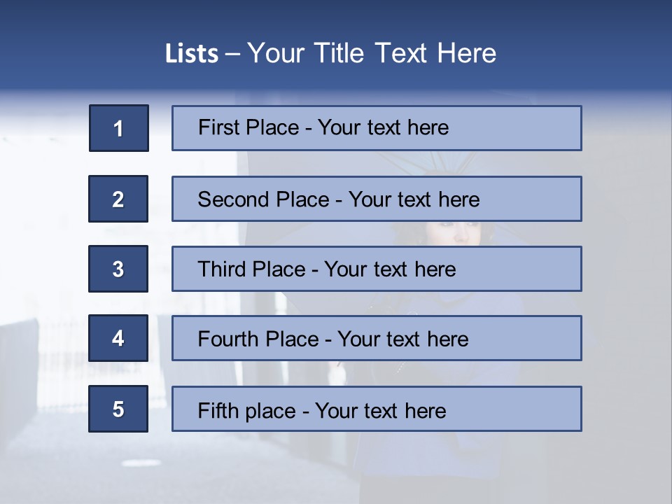 Style Casual Female PowerPoint Template