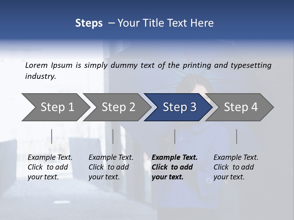 Style Casual Female PowerPoint Template