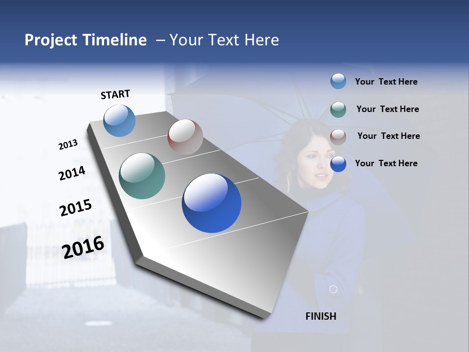 Style Casual Female PowerPoint Template