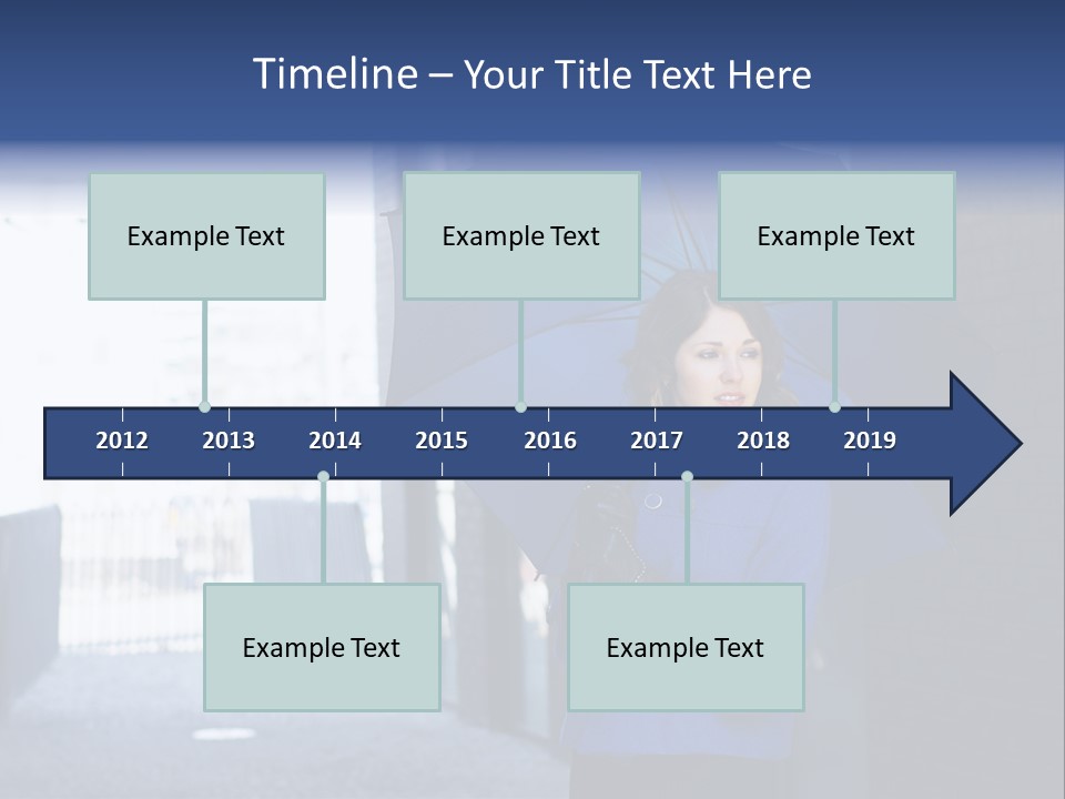 Style Casual Female PowerPoint Template