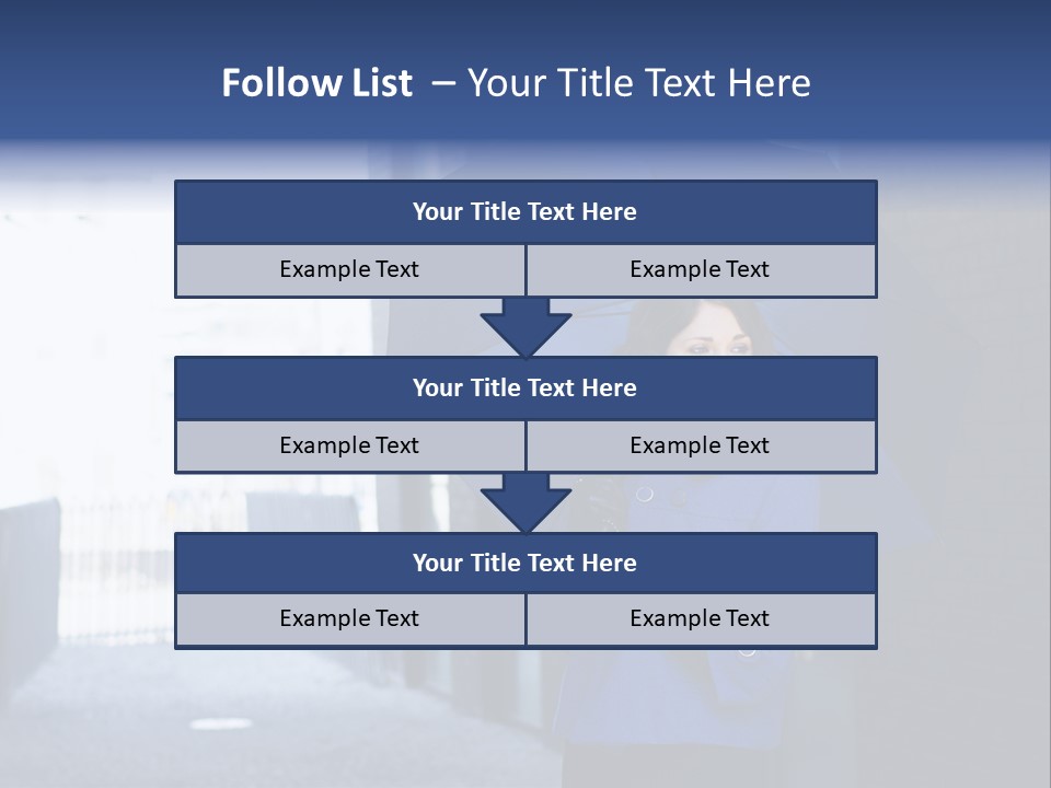Style Casual Female PowerPoint Template