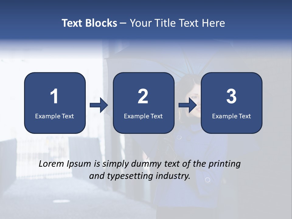 Style Casual Female PowerPoint Template