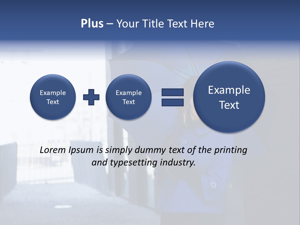 Style Casual Female PowerPoint Template