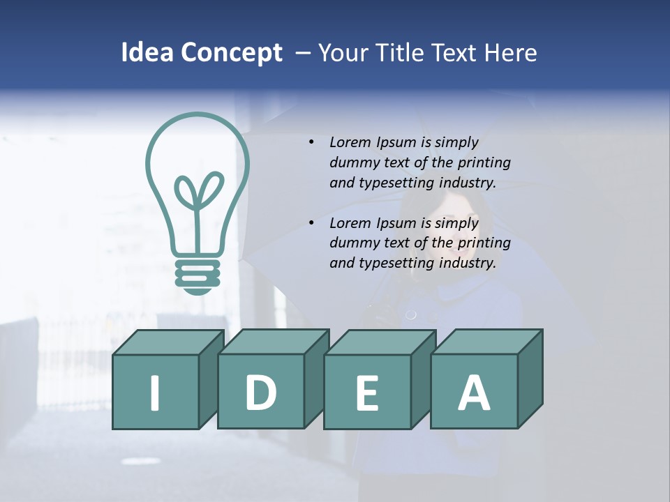 Style Casual Female PowerPoint Template