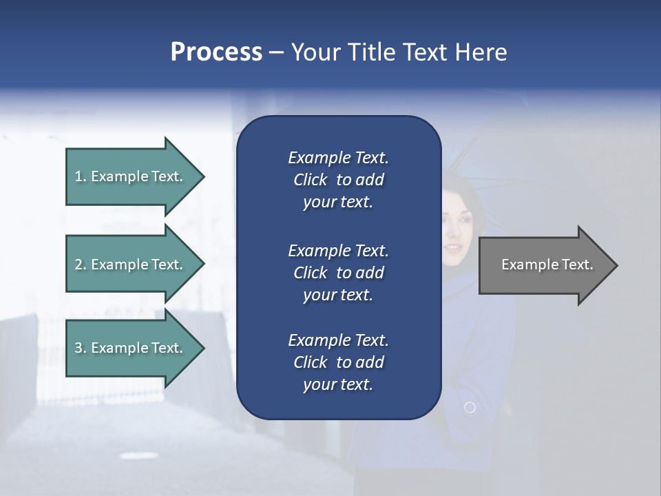 Style Casual Female PowerPoint Template