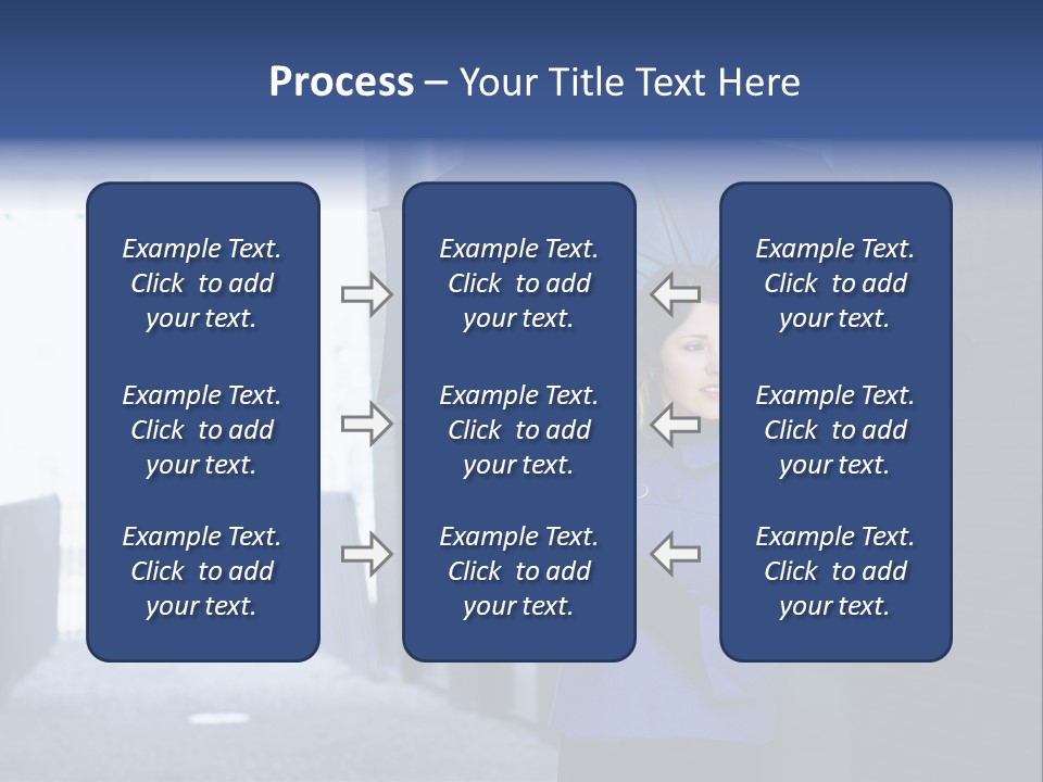 Style Casual Female PowerPoint Template