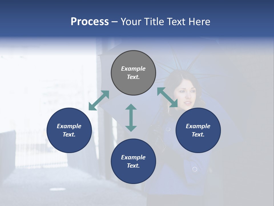 Style Casual Female PowerPoint Template