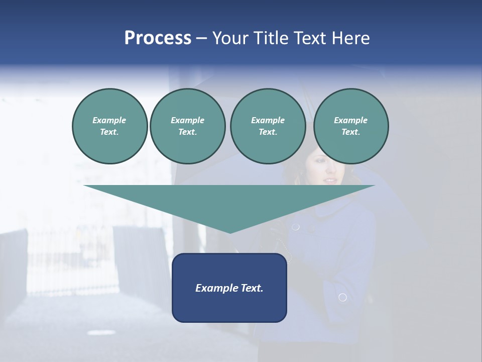 Style Casual Female PowerPoint Template