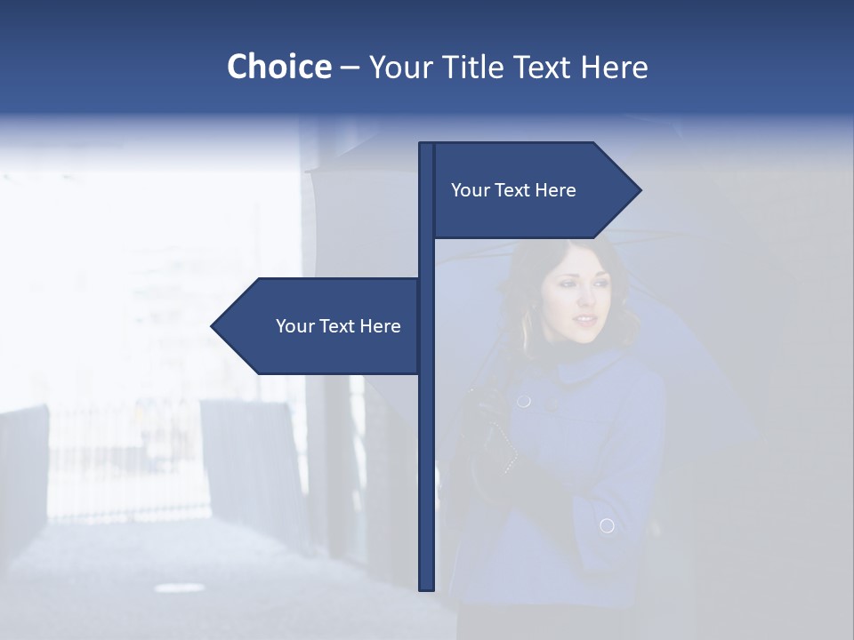 Style Casual Female PowerPoint Template