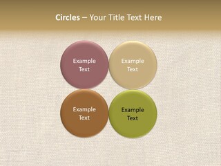 Weave Woven Natural PowerPoint Template