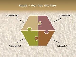 Weave Woven Natural PowerPoint Template