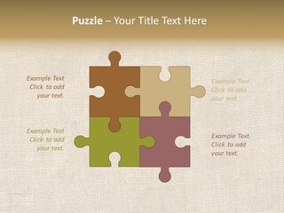 Weave Woven Natural PowerPoint Template