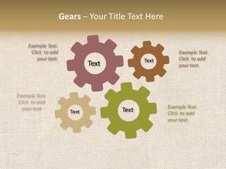 Weave Woven Natural PowerPoint Template