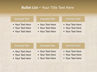 Weave Woven Natural PowerPoint Template