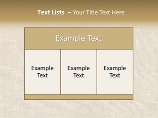 Weave Woven Natural PowerPoint Template