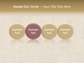 Weave Woven Natural PowerPoint Template