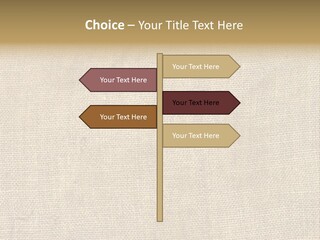 Weave Woven Natural PowerPoint Template