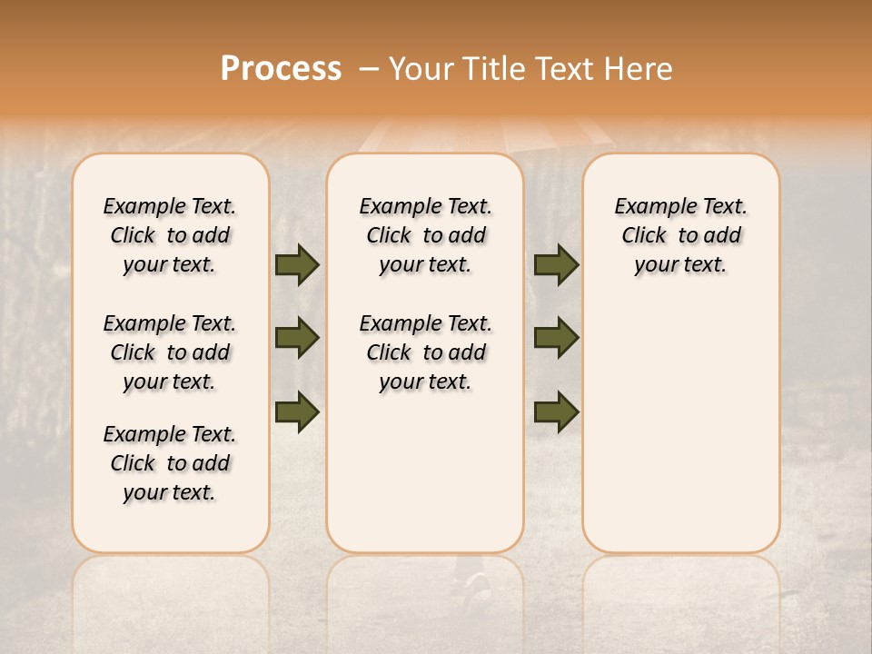 Women Rain Tree PowerPoint Template