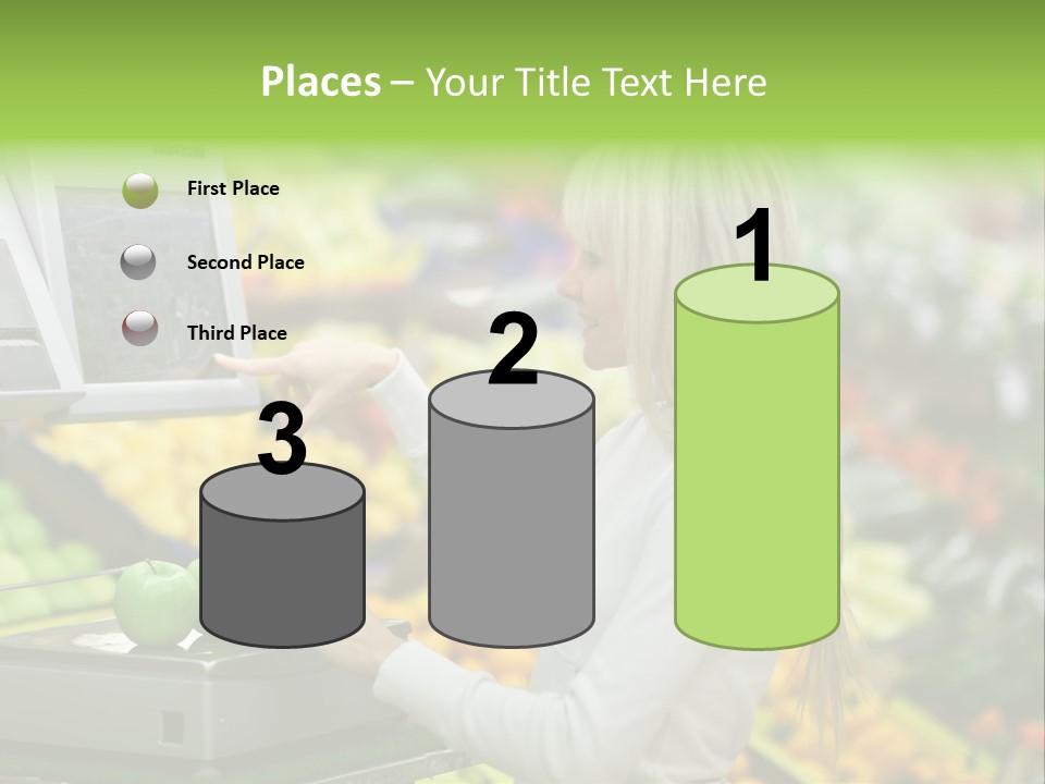 Fruit Commerce Customer PowerPoint Template