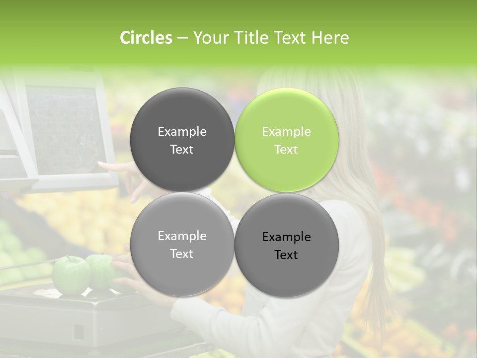 Fruit Commerce Customer PowerPoint Template