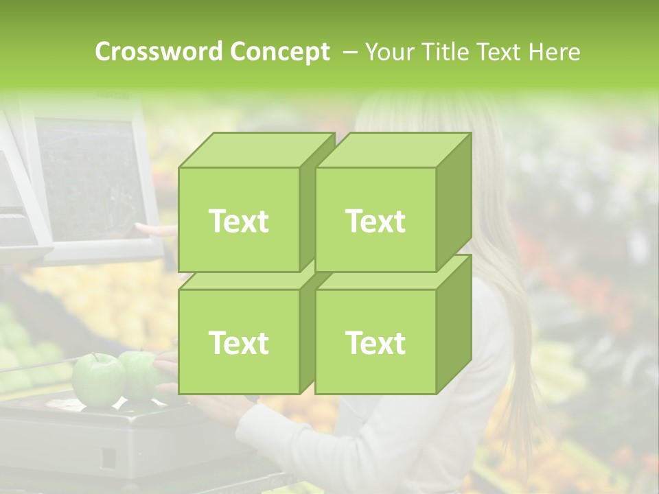 Fruit Commerce Customer PowerPoint Template