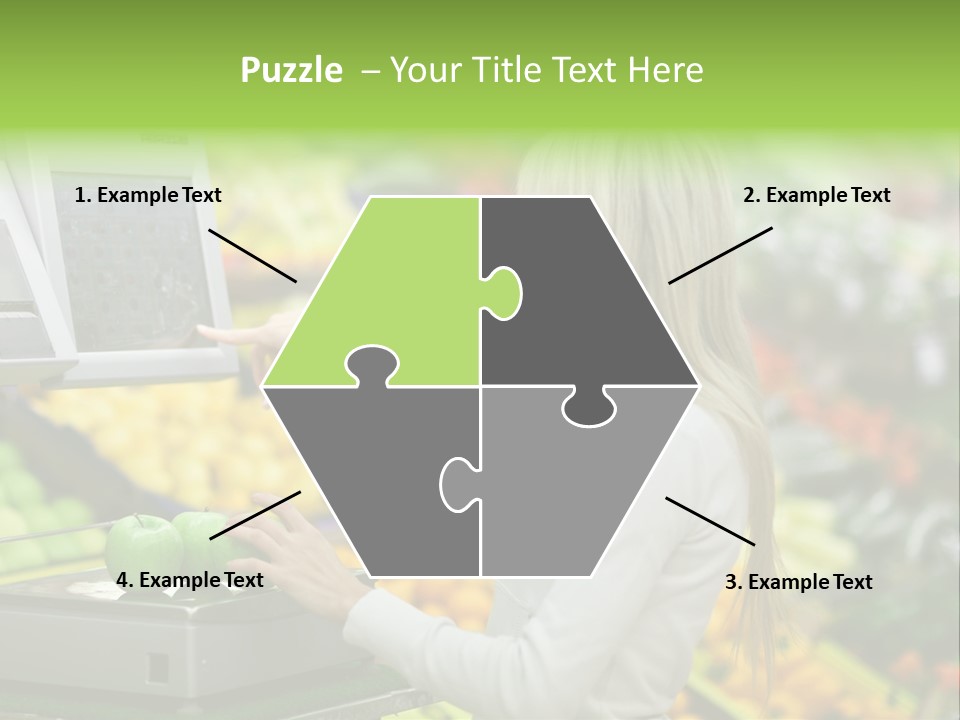 Fruit Commerce Customer PowerPoint Template