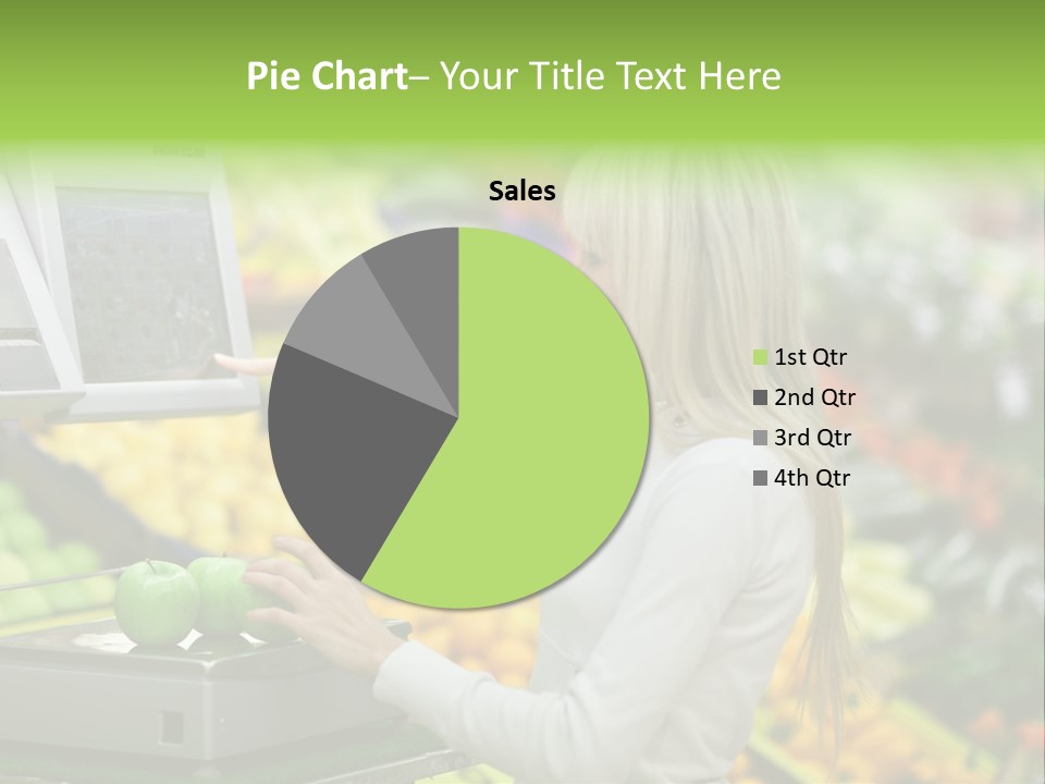Fruit Commerce Customer PowerPoint Template