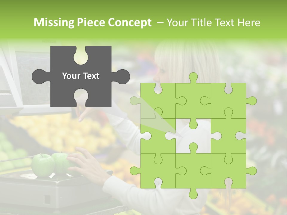 Fruit Commerce Customer PowerPoint Template