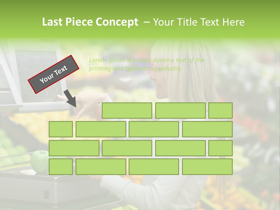 Fruit Commerce Customer PowerPoint Template