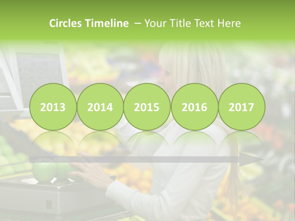 Fruit Commerce Customer PowerPoint Template