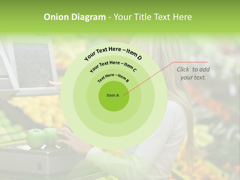 Fruit Commerce Customer PowerPoint Template