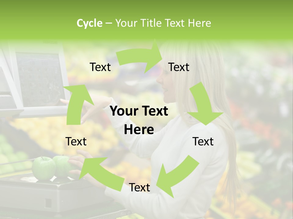 Fruit Commerce Customer PowerPoint Template