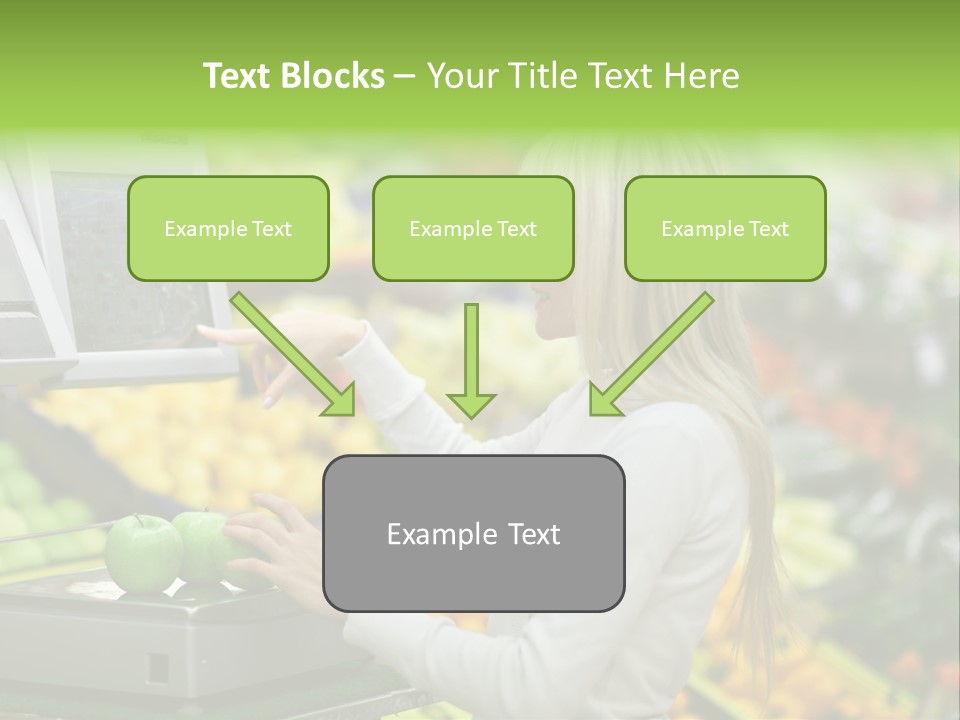 Fruit Commerce Customer PowerPoint Template