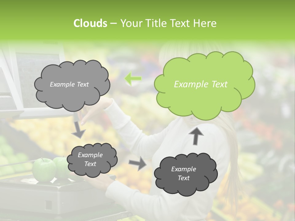 Fruit Commerce Customer PowerPoint Template