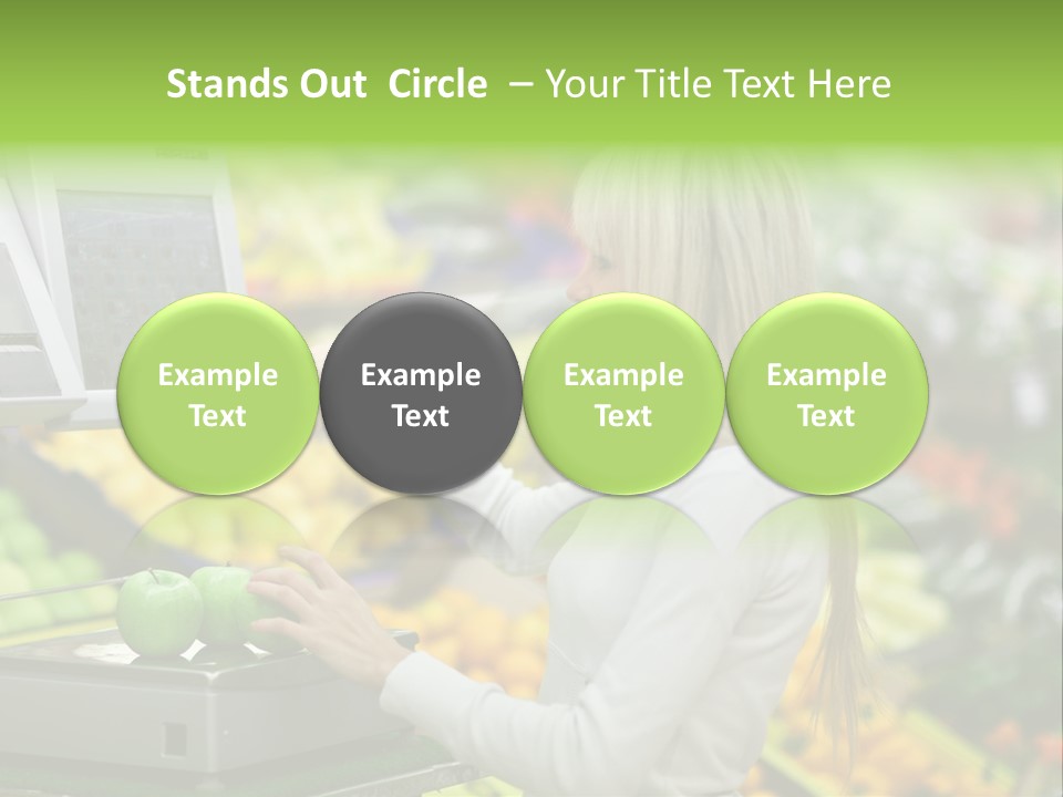Fruit Commerce Customer PowerPoint Template