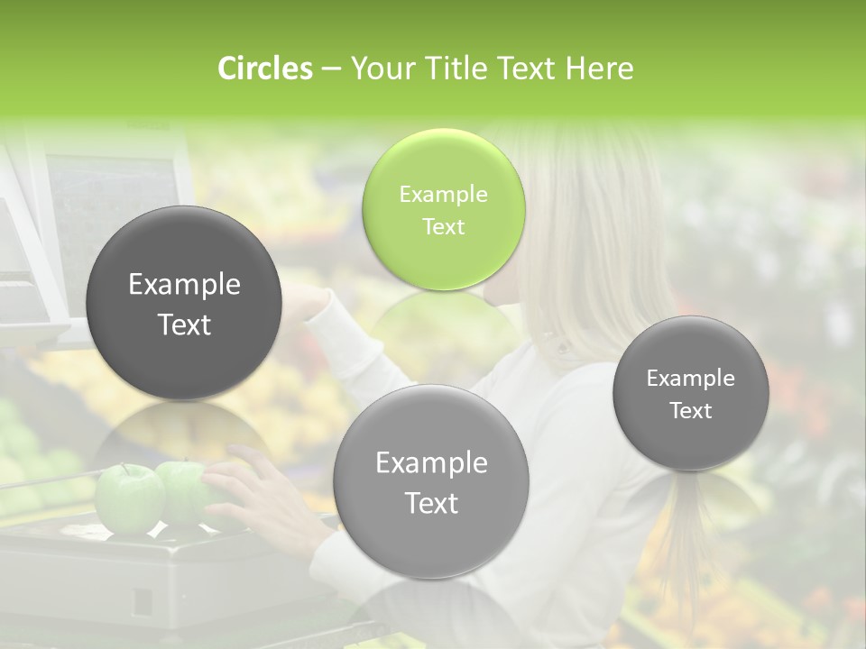 Fruit Commerce Customer PowerPoint Template