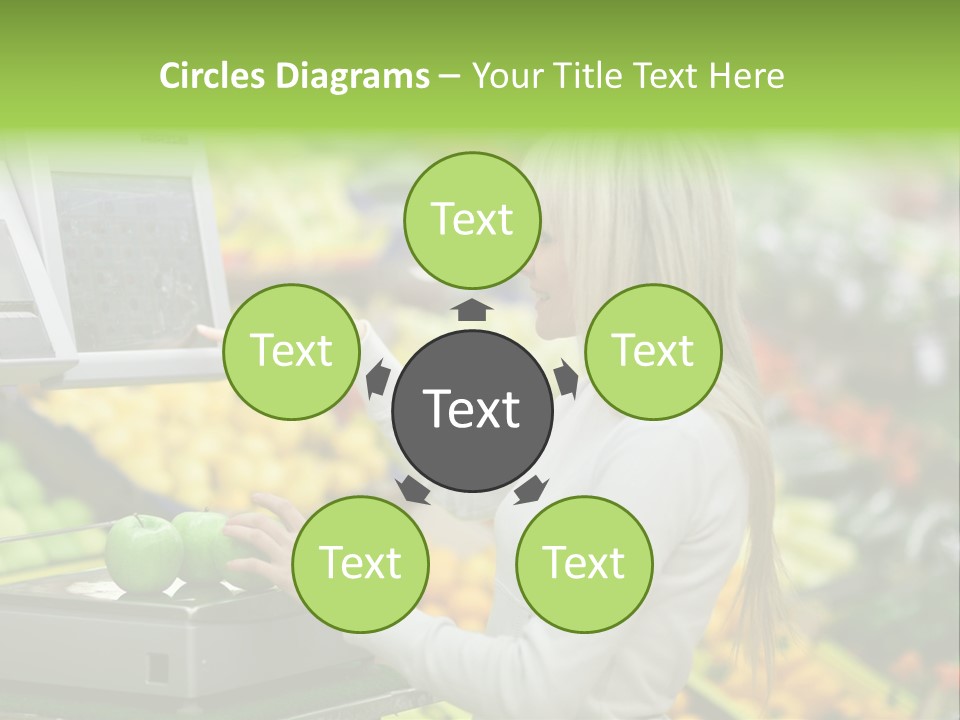 Fruit Commerce Customer PowerPoint Template