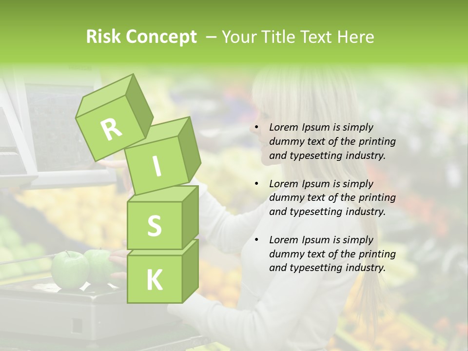 Fruit Commerce Customer PowerPoint Template