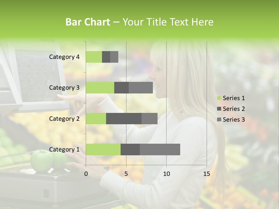 Fruit Commerce Customer PowerPoint Template