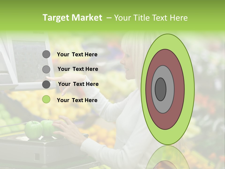 Fruit Commerce Customer PowerPoint Template