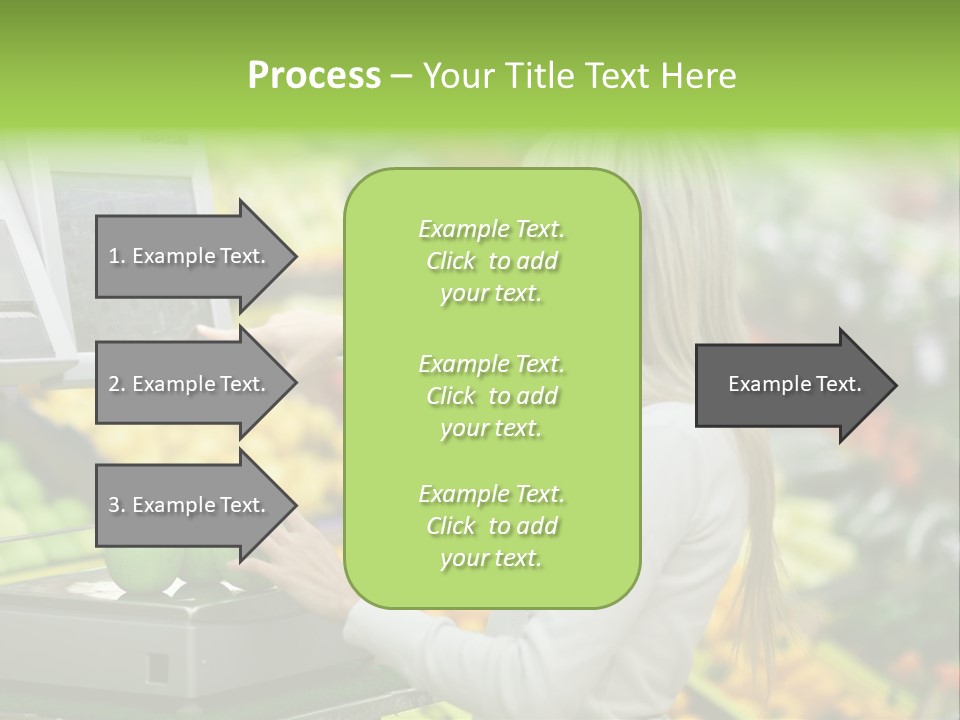 Fruit Commerce Customer PowerPoint Template