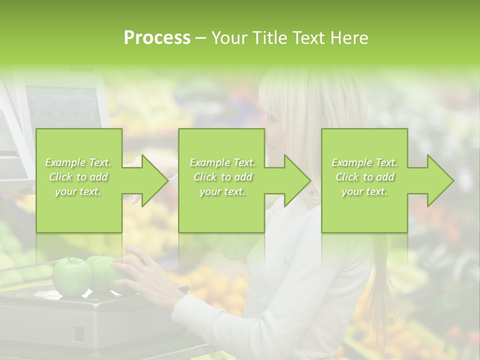 Fruit Commerce Customer PowerPoint Template