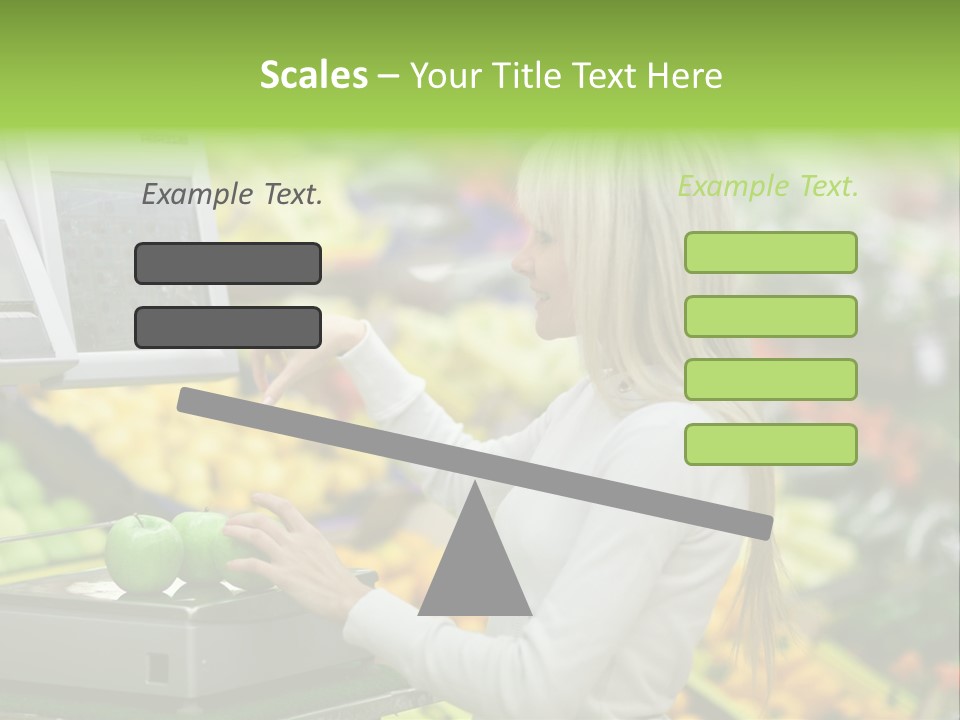 Fruit Commerce Customer PowerPoint Template